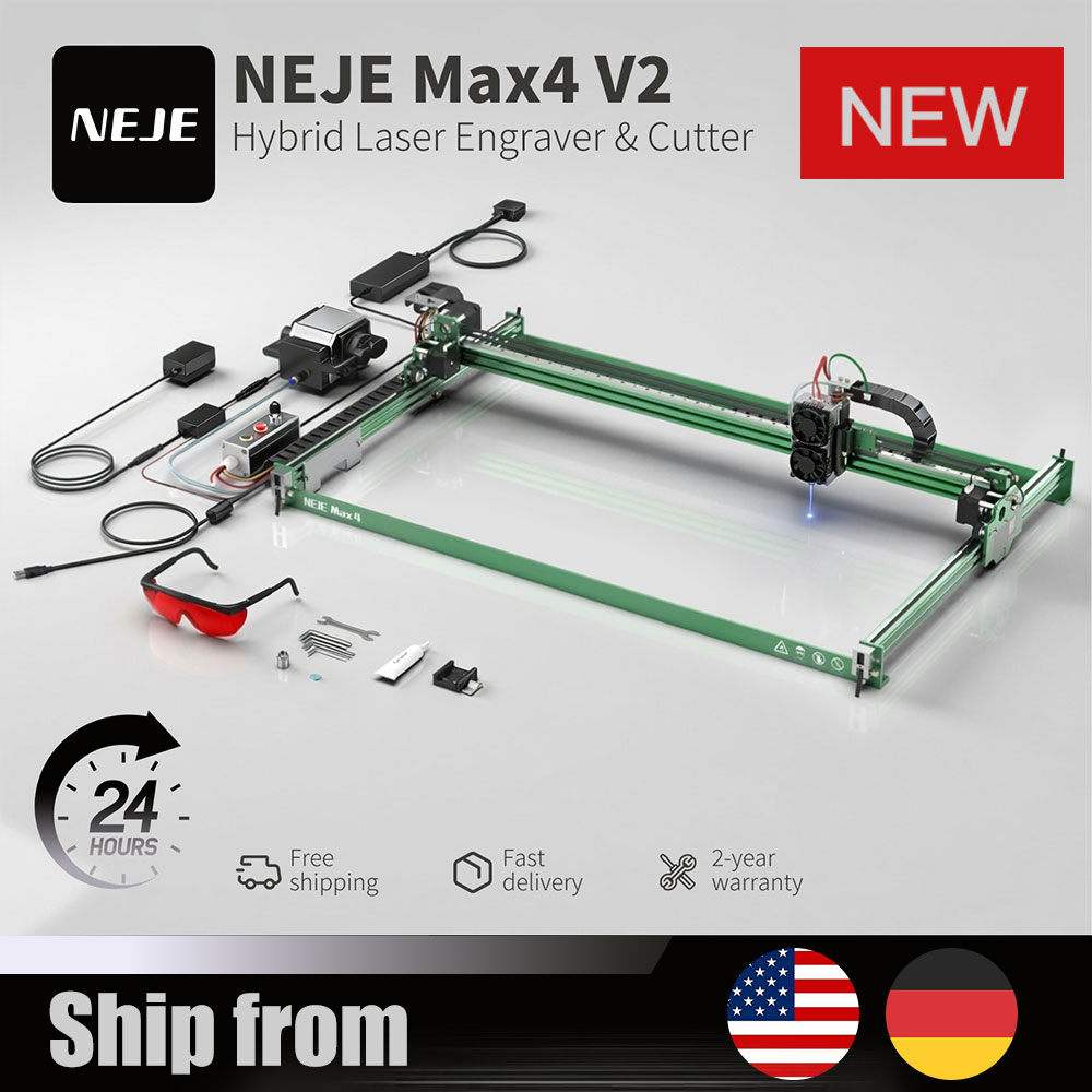 Industrial Grade Laser Engraver - NEJE Max4 V2 E80 80W Laser