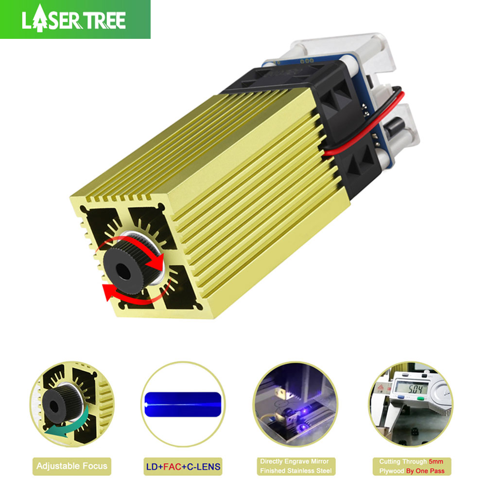 Industrial Laser Cutter - LASER TREE 4W 5W Laser Module