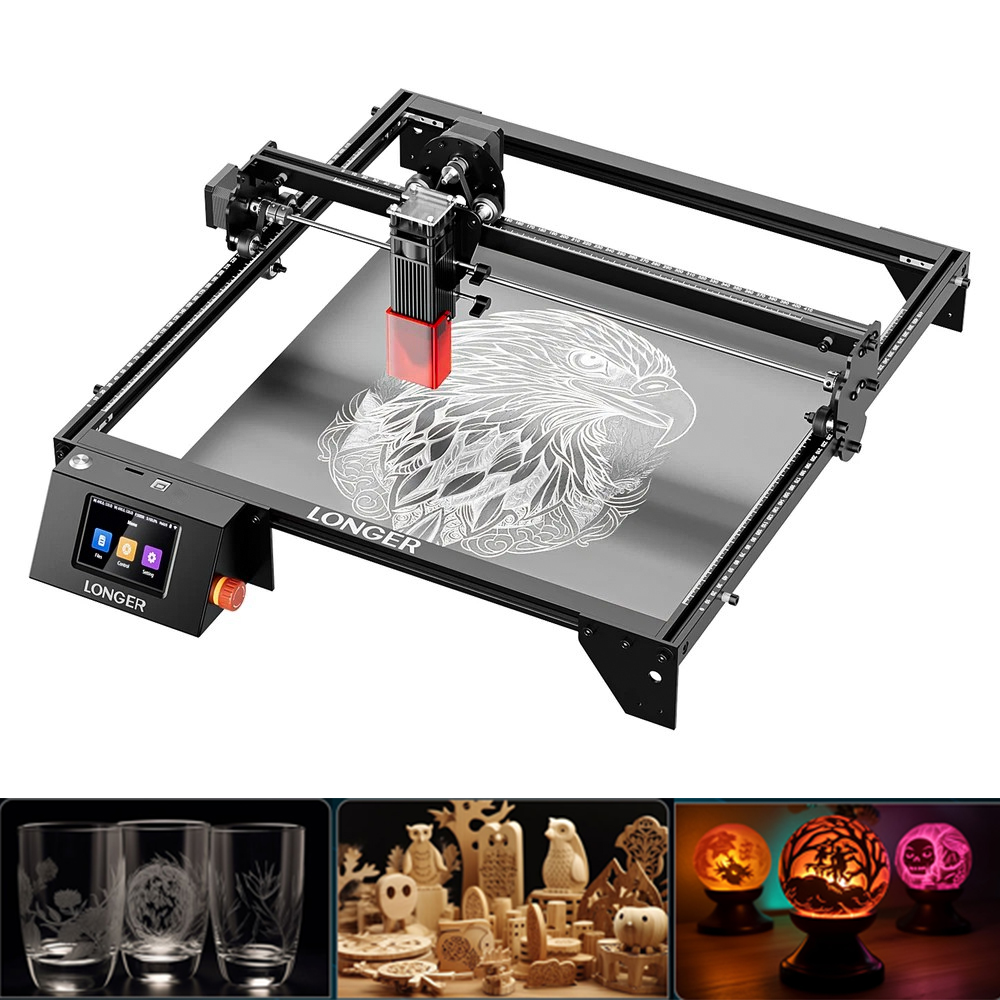 Industrial Laser Cutting Machine - LONGER 20W Laser Engraver & Cutter