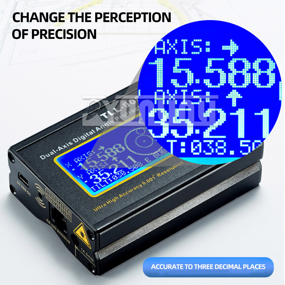 Industrial Laser Alignment - Laser Level Electronic Level High-Precision 0.005