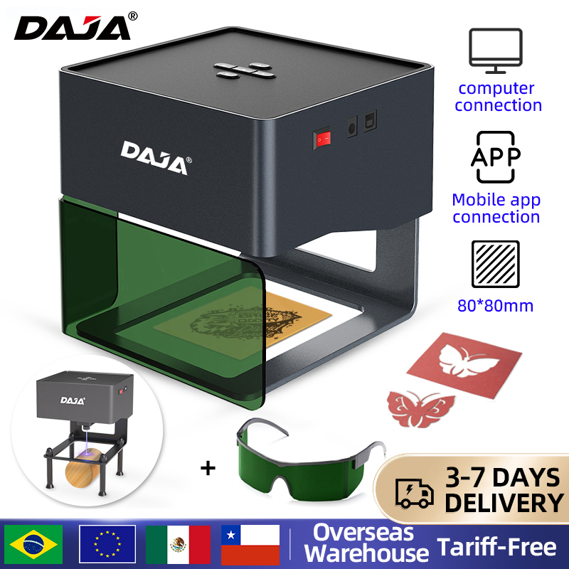 Industrial Laser Cutting Machine - DAJA DJ6 Mini Portable Laser Engraver