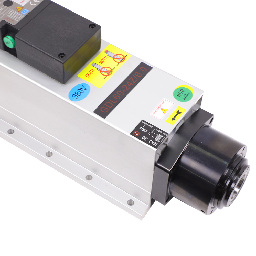 Air Cooling 6Kw ISO30 High Spe - Cnc Spindle Motor review and price