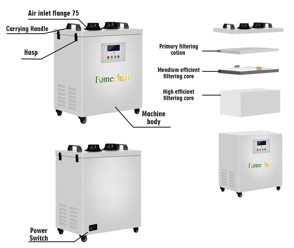Strong Suction Industrial Weld - Industrial Laser Printer review and price