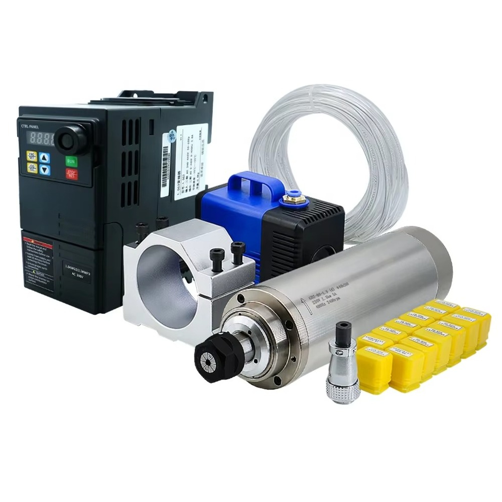 220V ER20 2.2kw 80mm Water Coo - Cnc Spindle Motor review and price