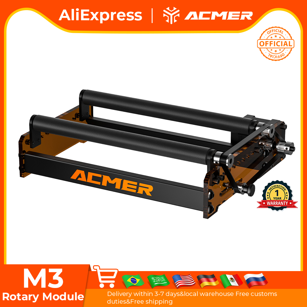 ACMER M3 Laser Rotary Roller 3 - Industrial Laser Cutting Machine review and price