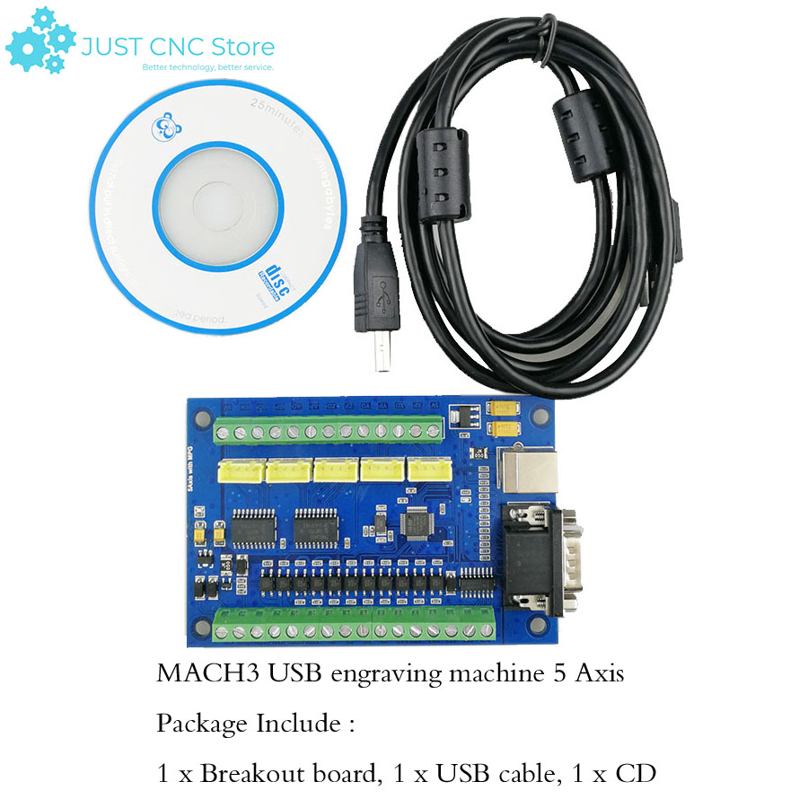 MACH3 USB CNC Driver breakout  - Stepper Driver Cnc review and price