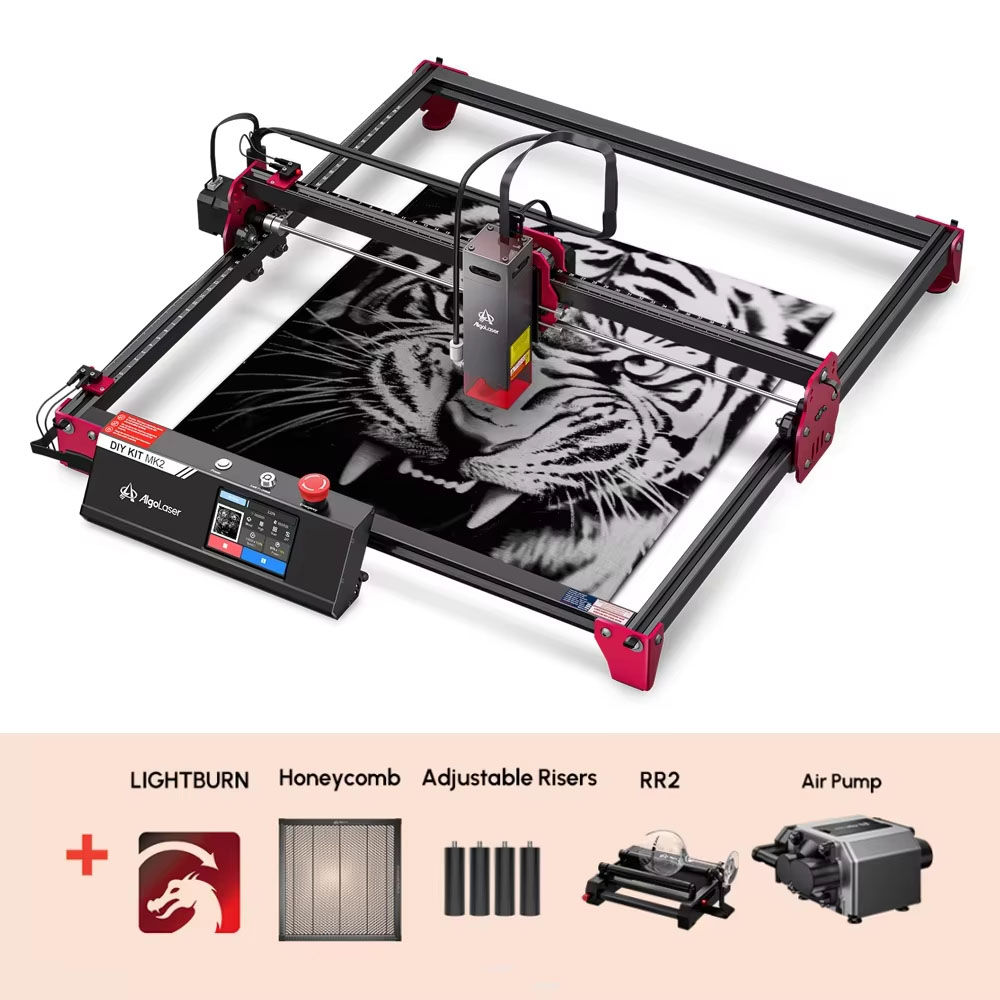 Algolaser DIY KIT MK2 40*43cm  - Industrial Laser Cutting Machine review and price