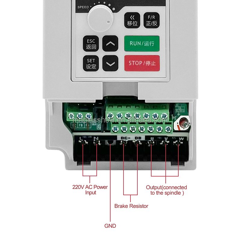 1.5kw 110v/220v/380vac Inverte - Cnc Spindle Motor review and price